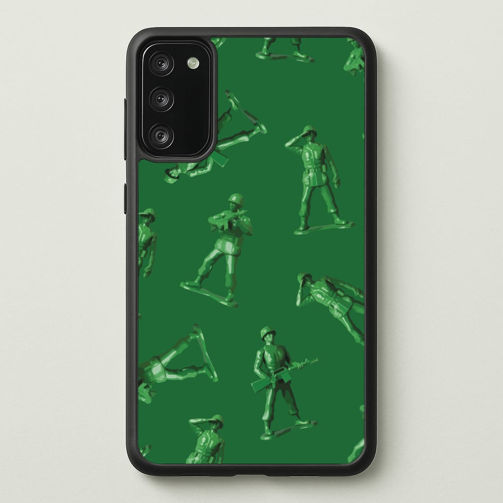 Toy Army Soldier Pattern Phone Case - Galaxy S20FE / Standard