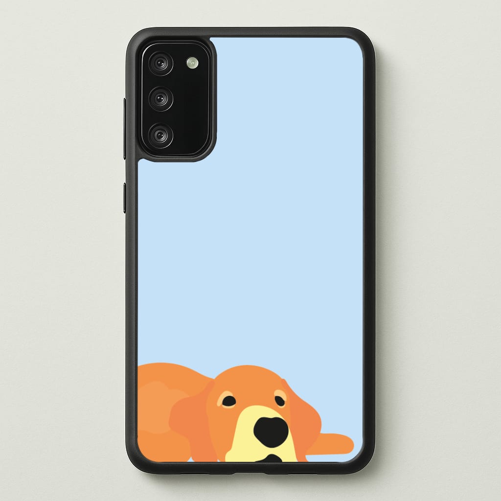Laying and chilling - Dog Patterns Phone Case - Galaxy S20FE / Standard
