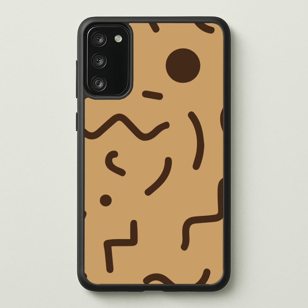 Nude Abstract Pattern - Eighties Phone Case - Galaxy S20FE / Standard