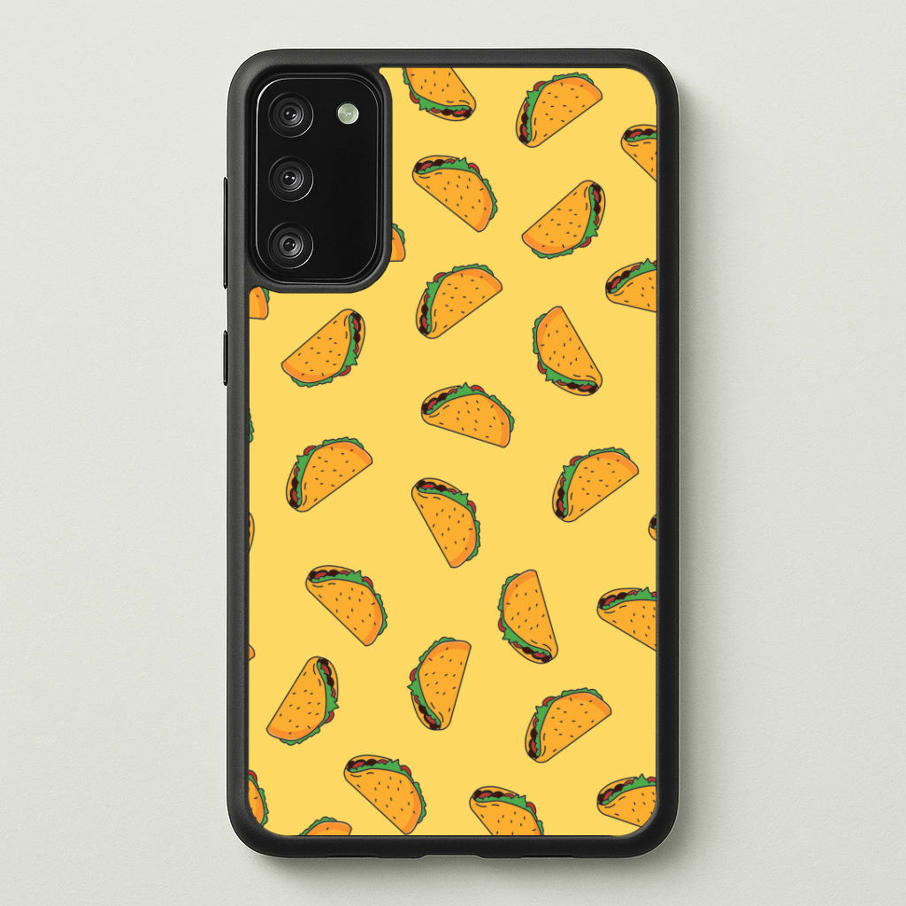 Tacos - Fast Food Patterns Phone Case - Galaxy S20FE / Standard