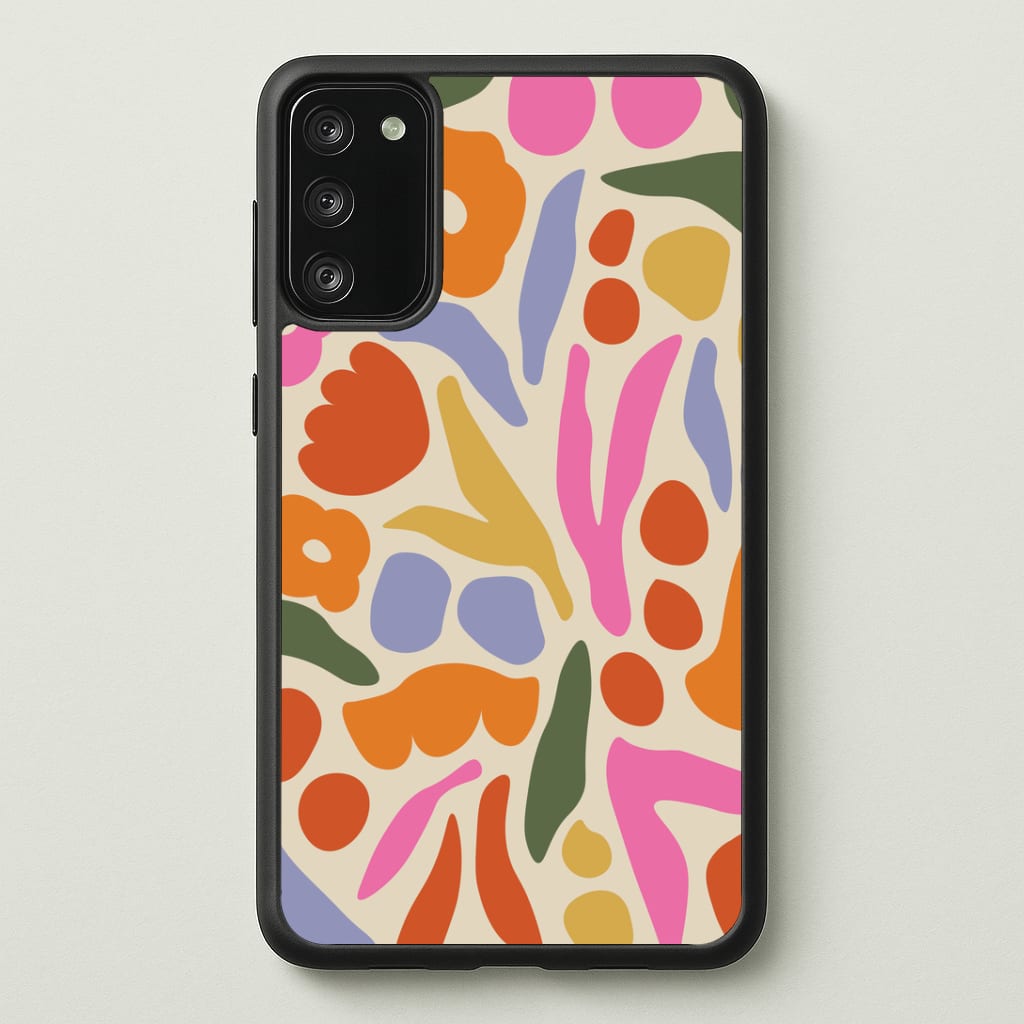 Abstract Floral Pattern - Floral Phone Case - Galaxy S20FE / Standard
