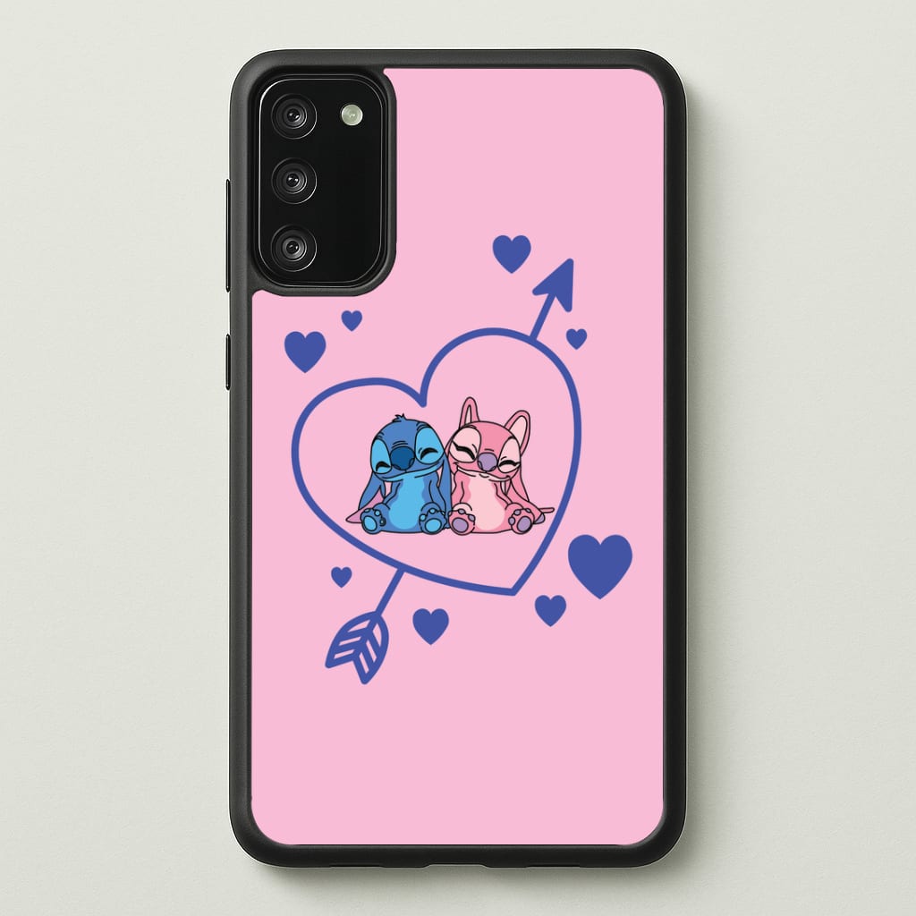 Arrow Heart - Pink Alien Phone Case - Galaxy S20FE / Standard