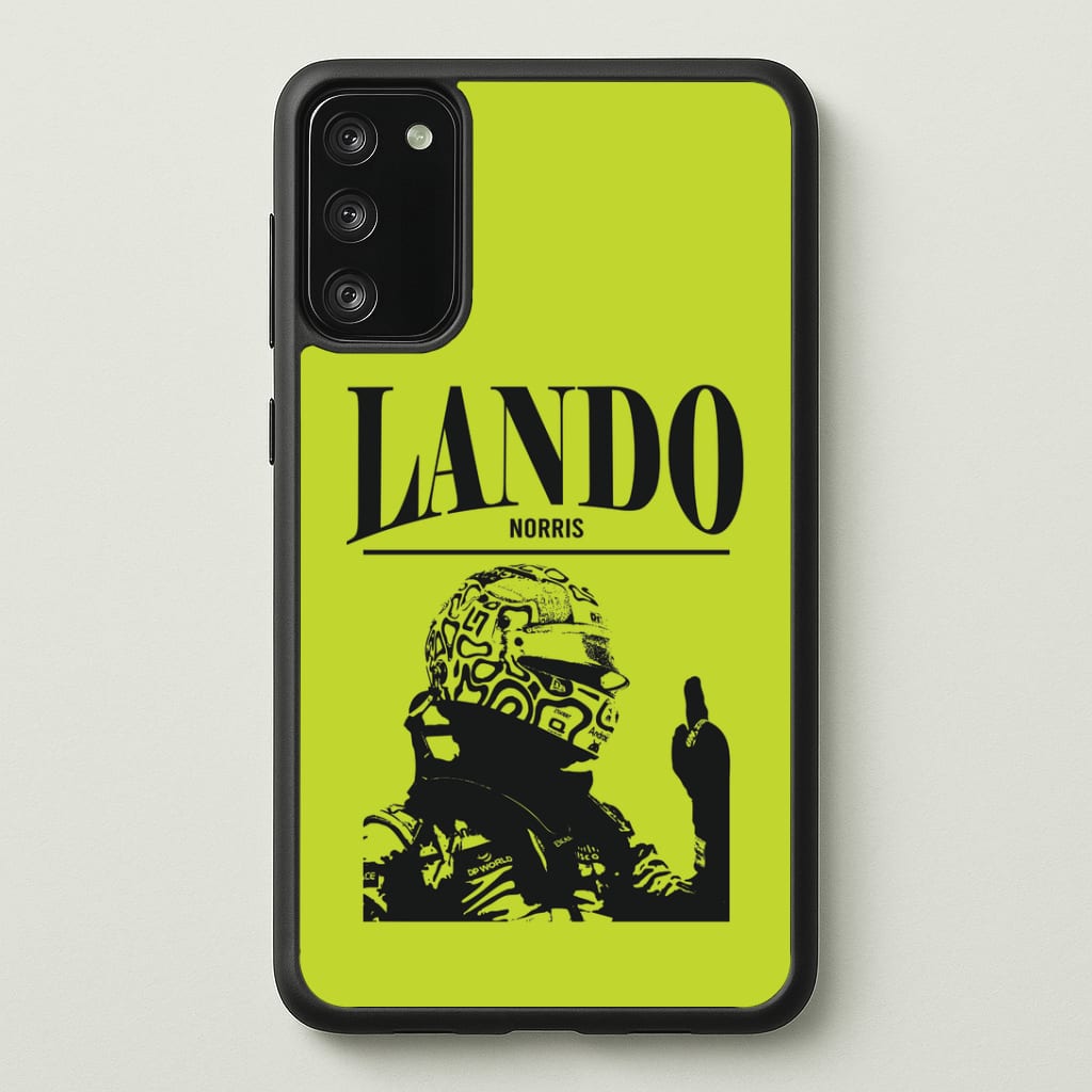 Lando Black And Green Phone Case - Galaxy S20FE / Standard