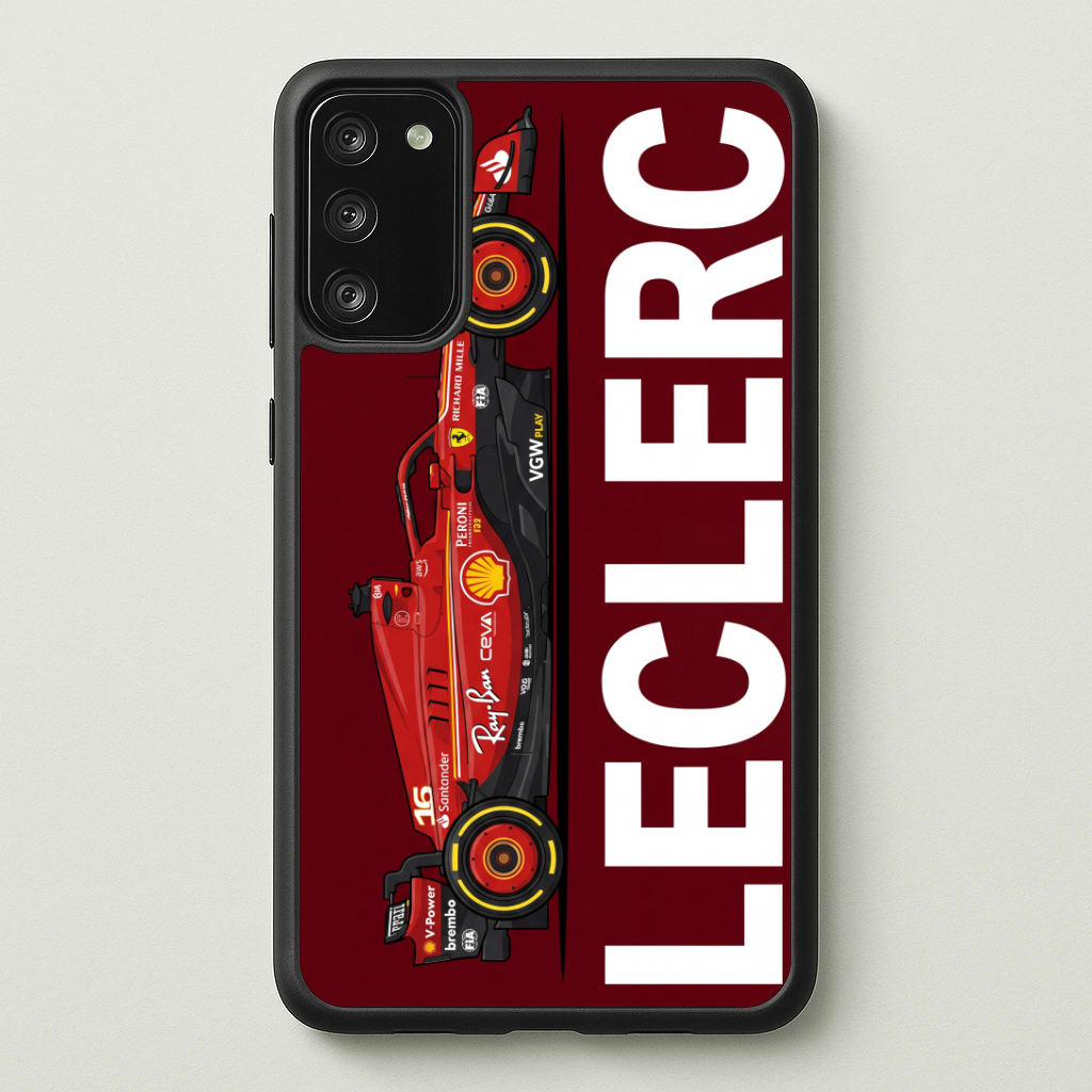 Leclerc Racer Phone Case