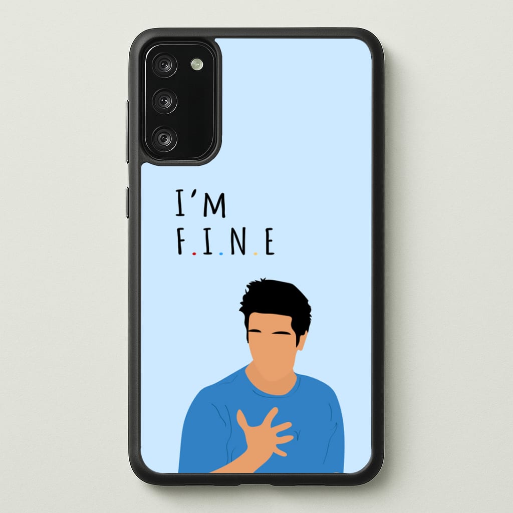I'm Fine Phone Case - Galaxy S20FE / Standard