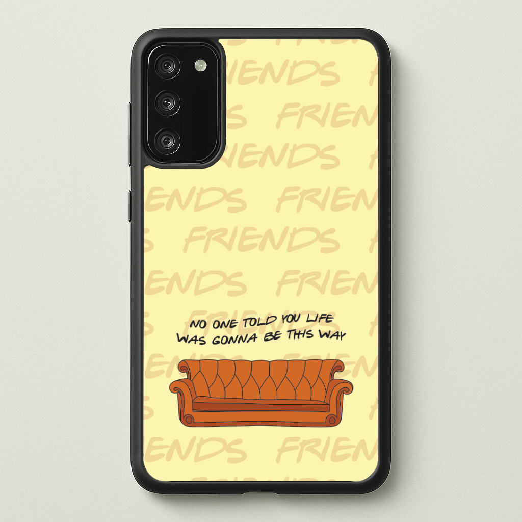 No One Told You Pattern Phone Case - Galaxy S20FE / Standard