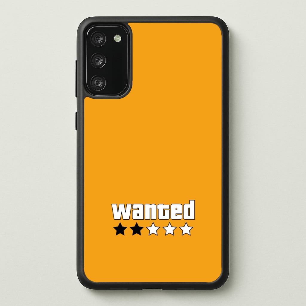 Wanted - Video Game Phone Case - Galaxy S20FE / Standard