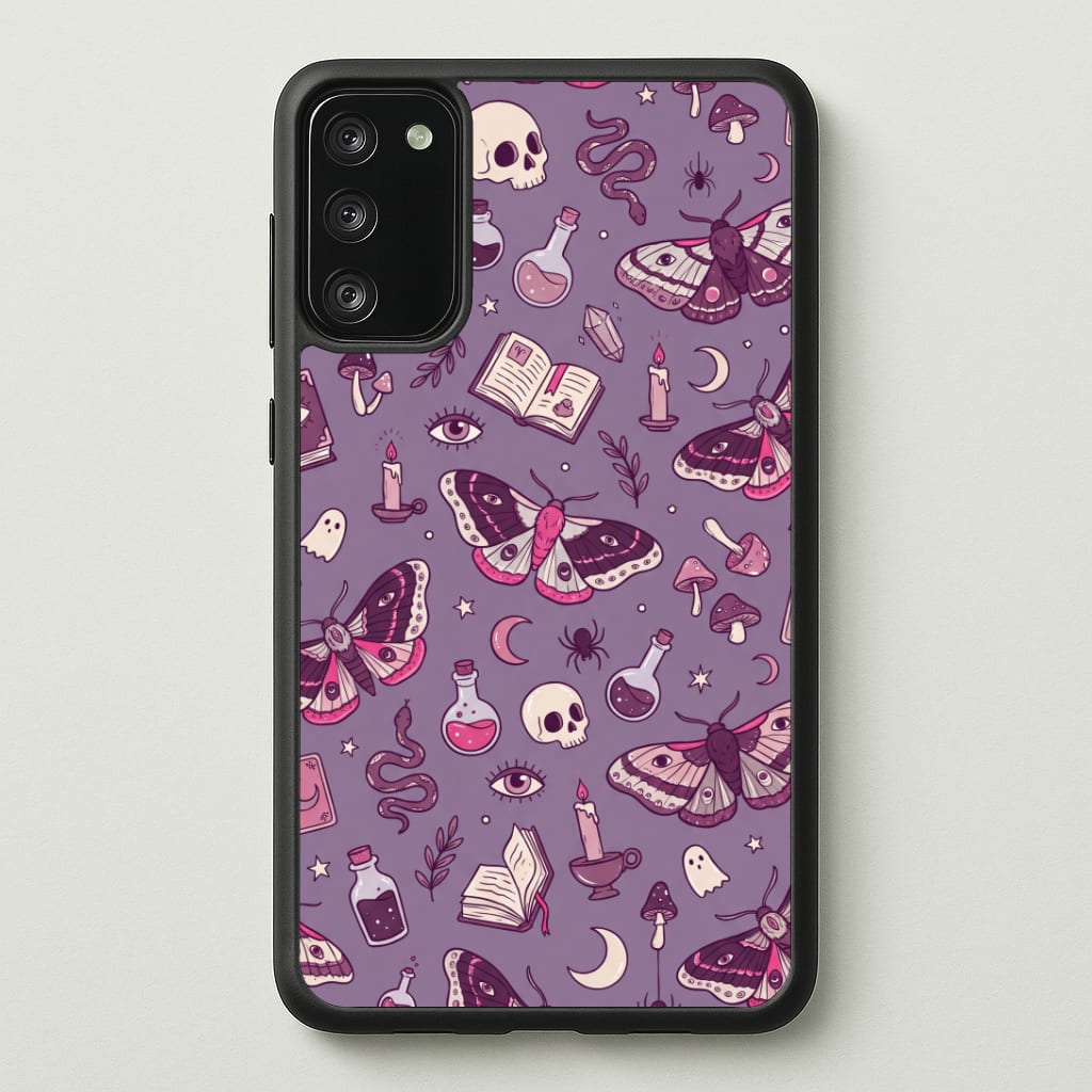 Purple Witchy Doodles Phone Case