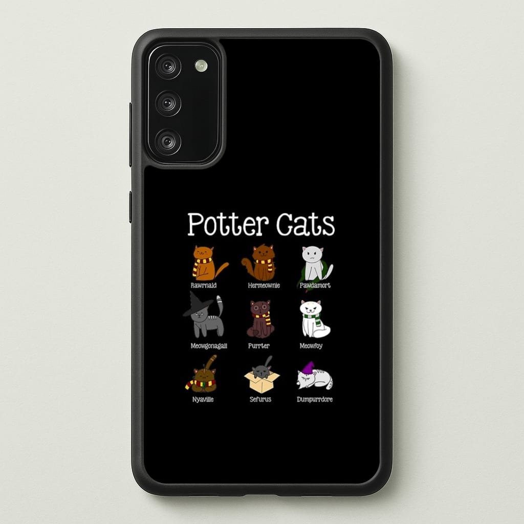 Harry Pawter Cats Phone Case - Galaxy S20FE / Standard