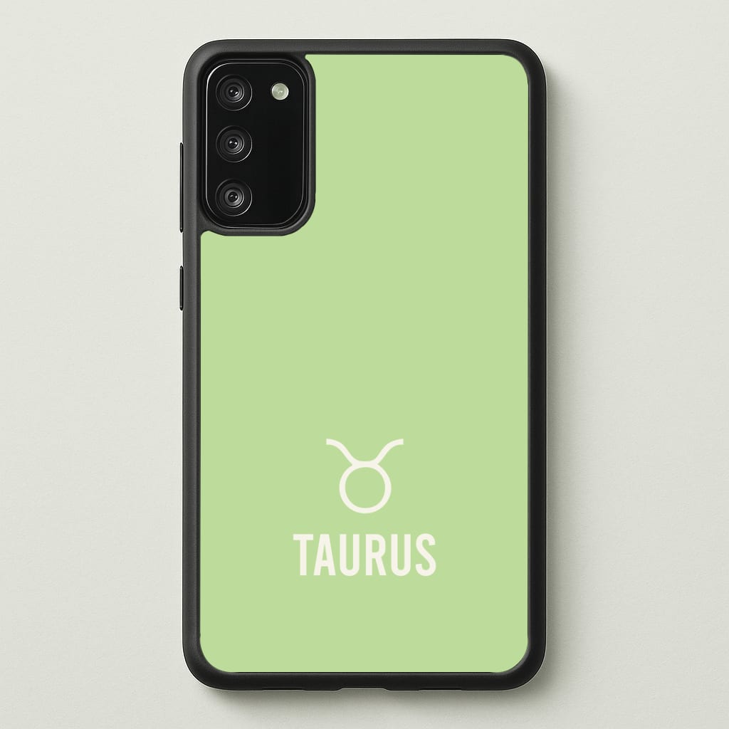 Taurus Pastel Zodiac Phone Case - Galaxy S20FE / Standard