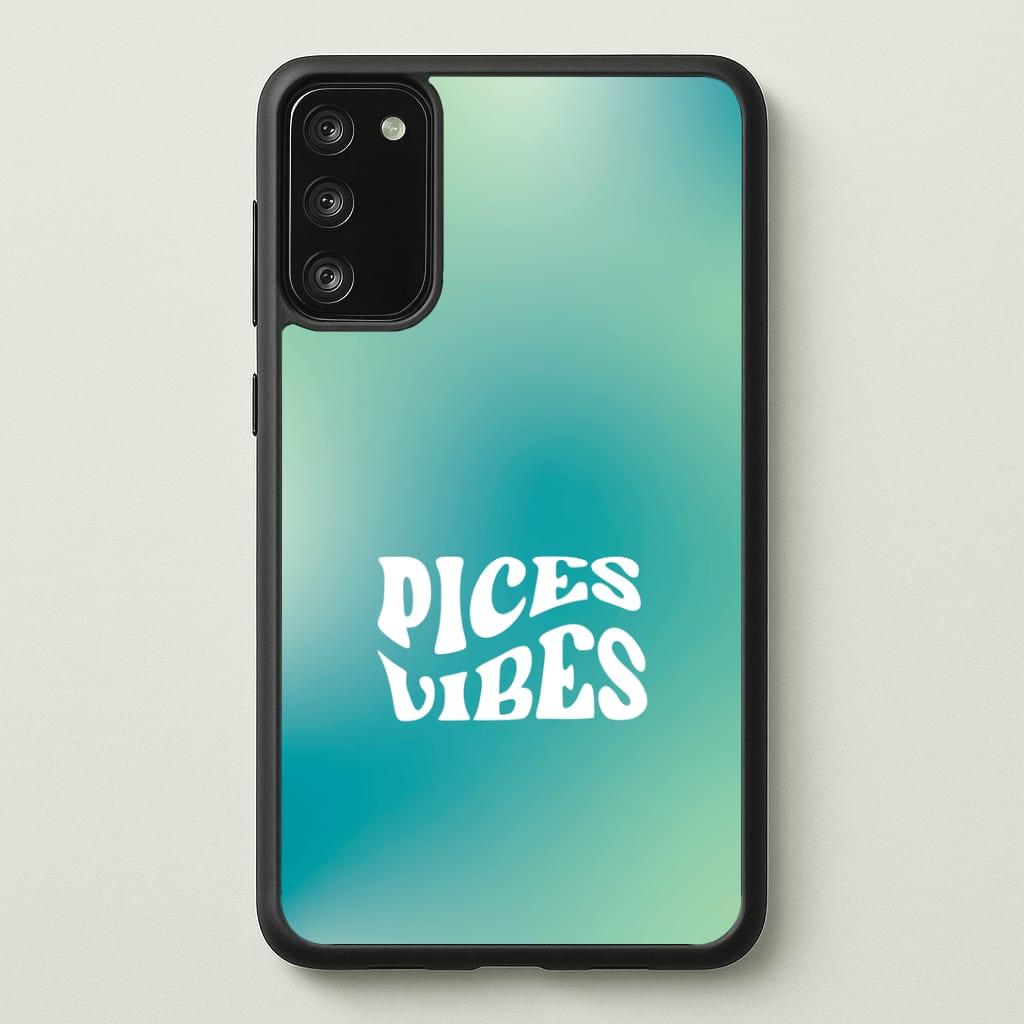 Pices Vibes Gradient Zodiac Phone Case - Galaxy S20FE / Standard