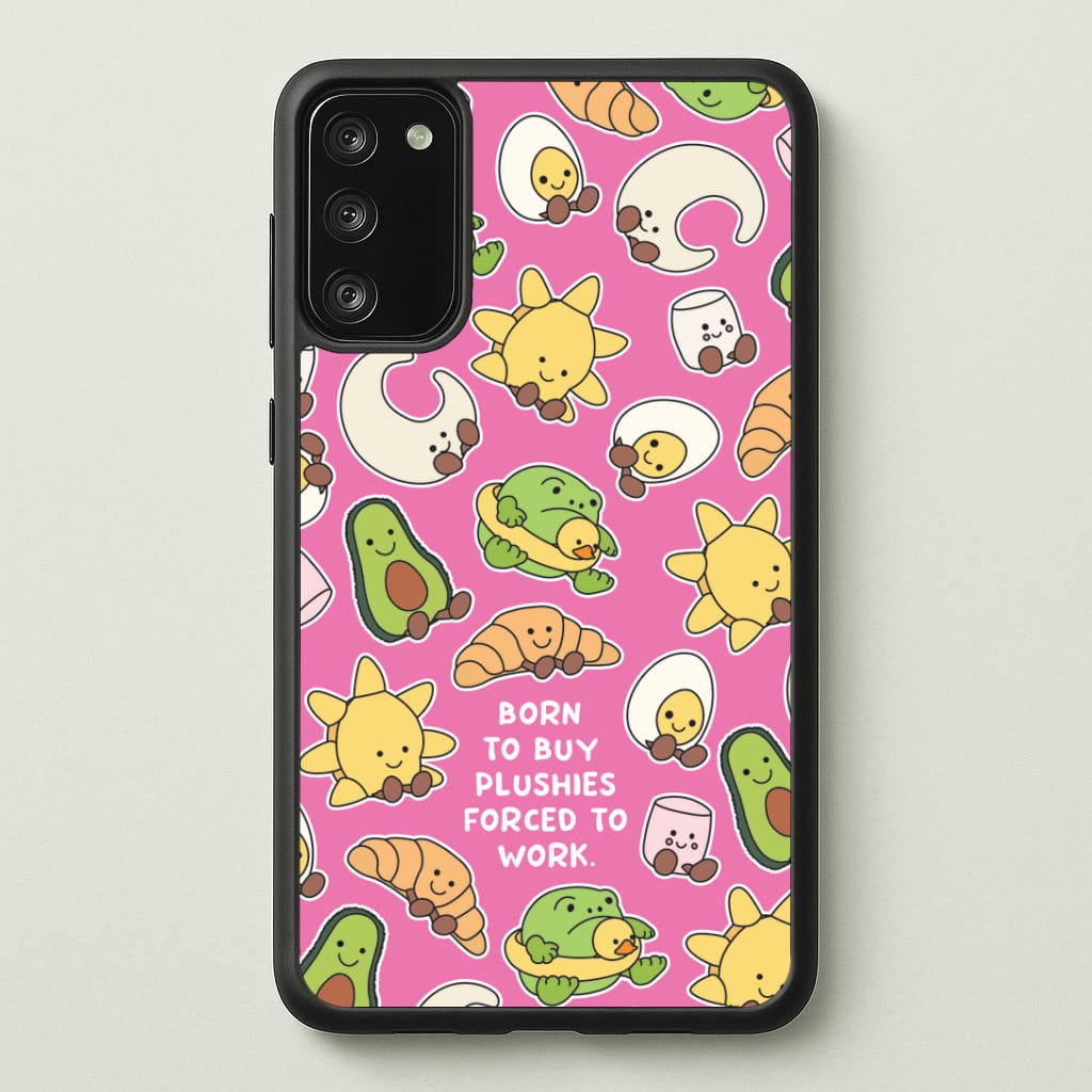 Born To Buy Plushy Phone Case - Galaxy S20FE / Standard