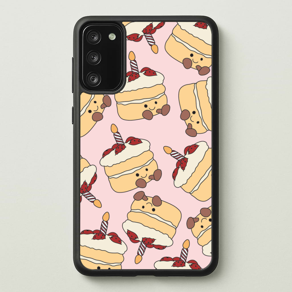 Cake Pattern - Plushy Phone Case - Galaxy S20FE / Standard