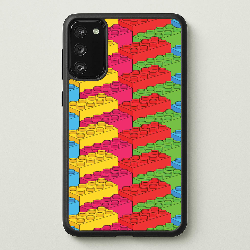 Bricks Isometric Pattern Phone Case - Galaxy S20FE / Standard