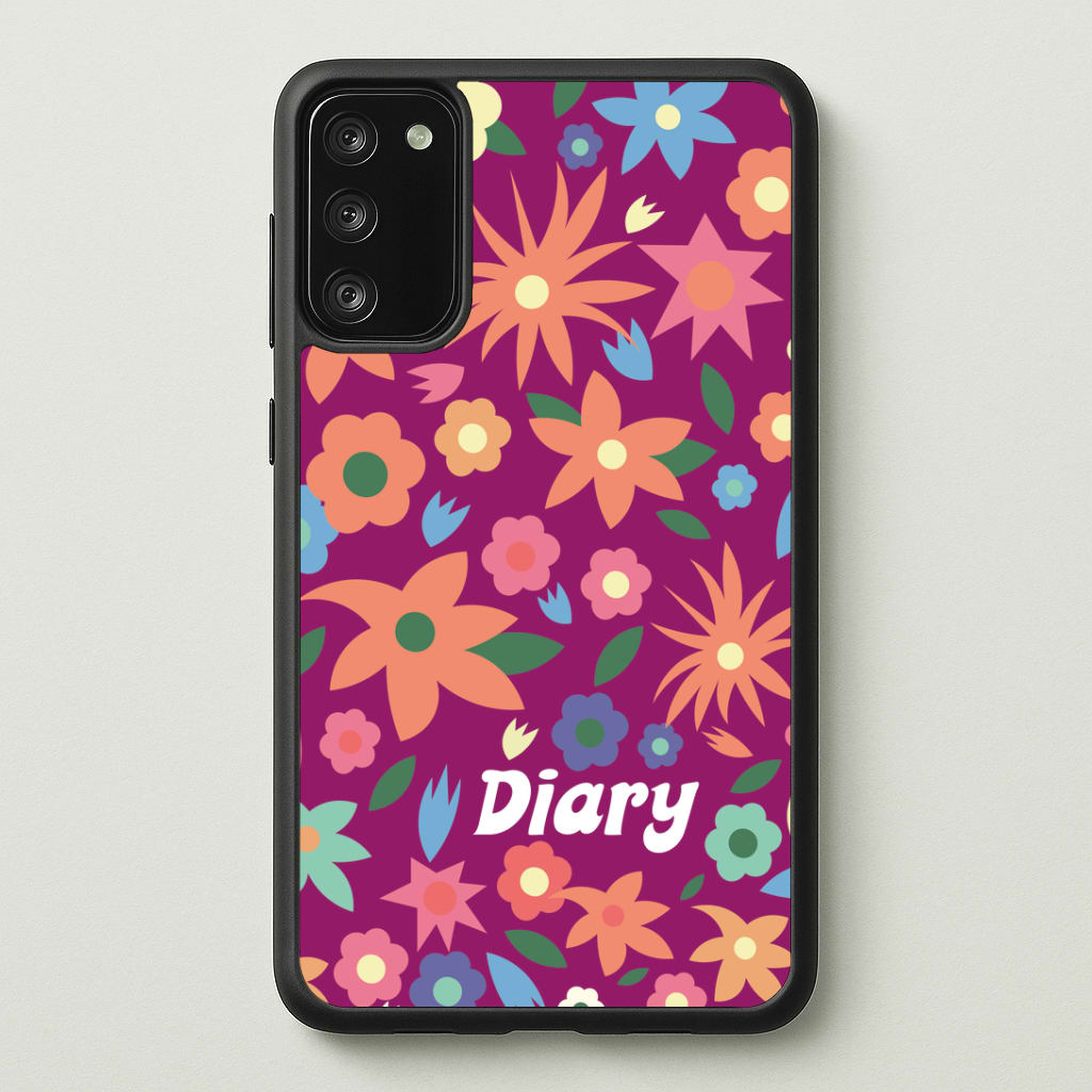 Diary Phone Case - Galaxy S20FE / Standard