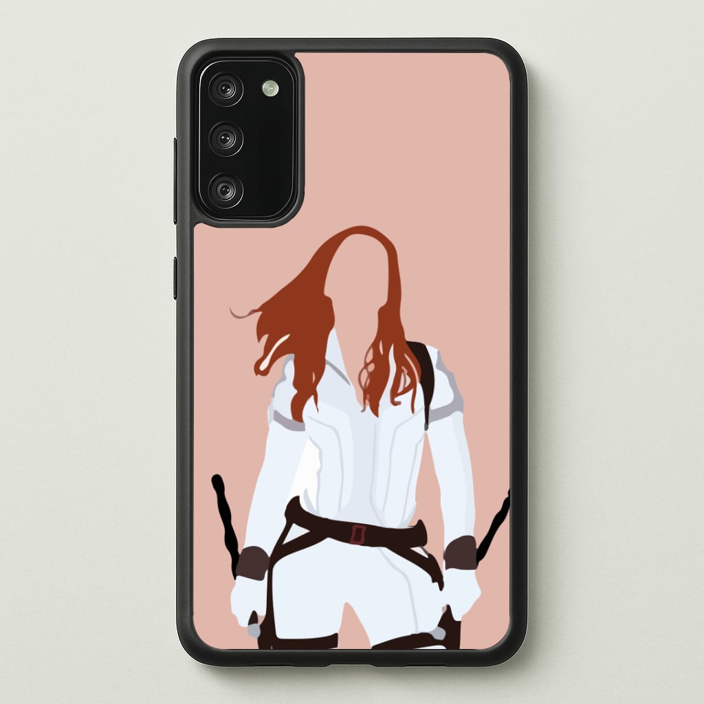 Black Widow Phone Case - Galaxy S20FE / Standard