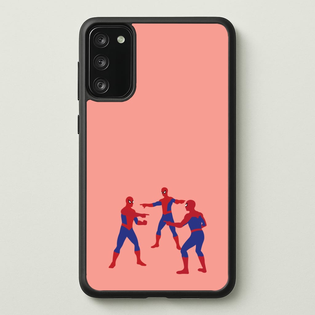 Spider Hero Pointing Meme Phone Case - Galaxy S20FE / Standard