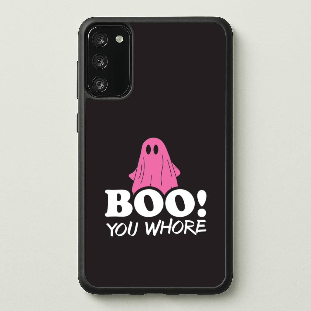 Boo You Ghost Phone Case - Galaxy S20FE / Standard