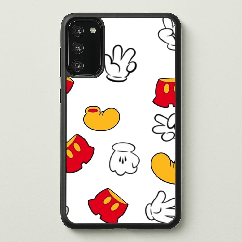 Mouse Gloves, Shorts and Shoes Phone Case - Galaxy S20FE / Standard
