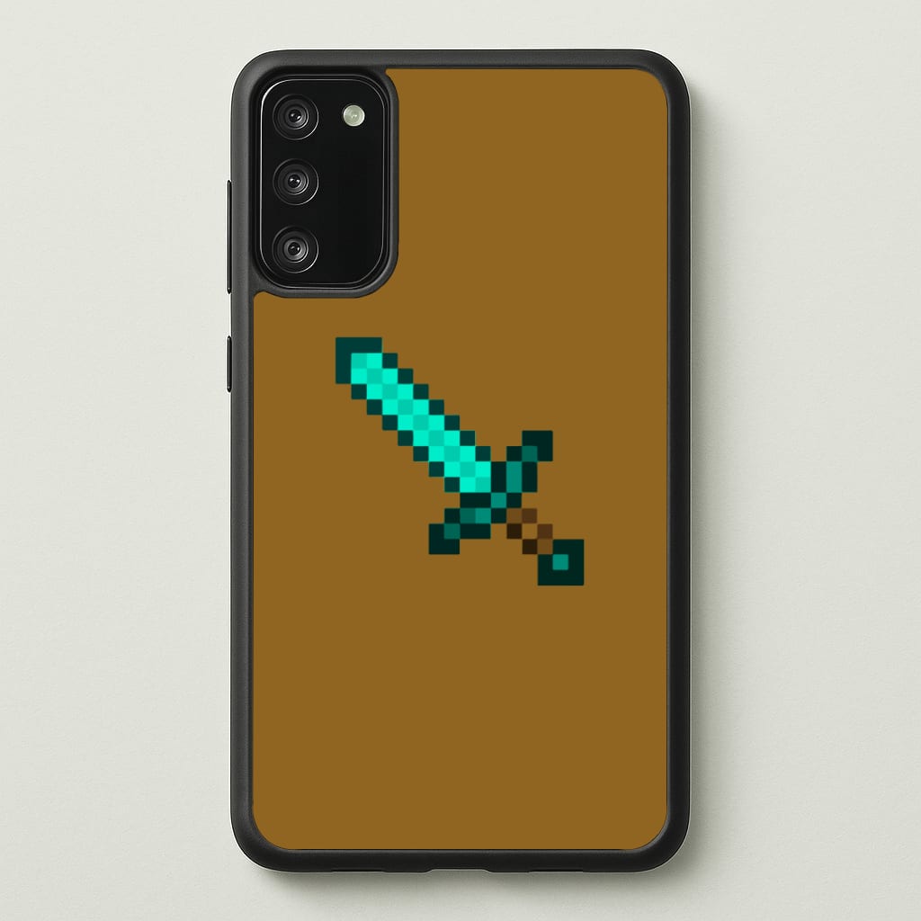 Diamond Sword - Mining Phone Case - Galaxy S20FE / Standard