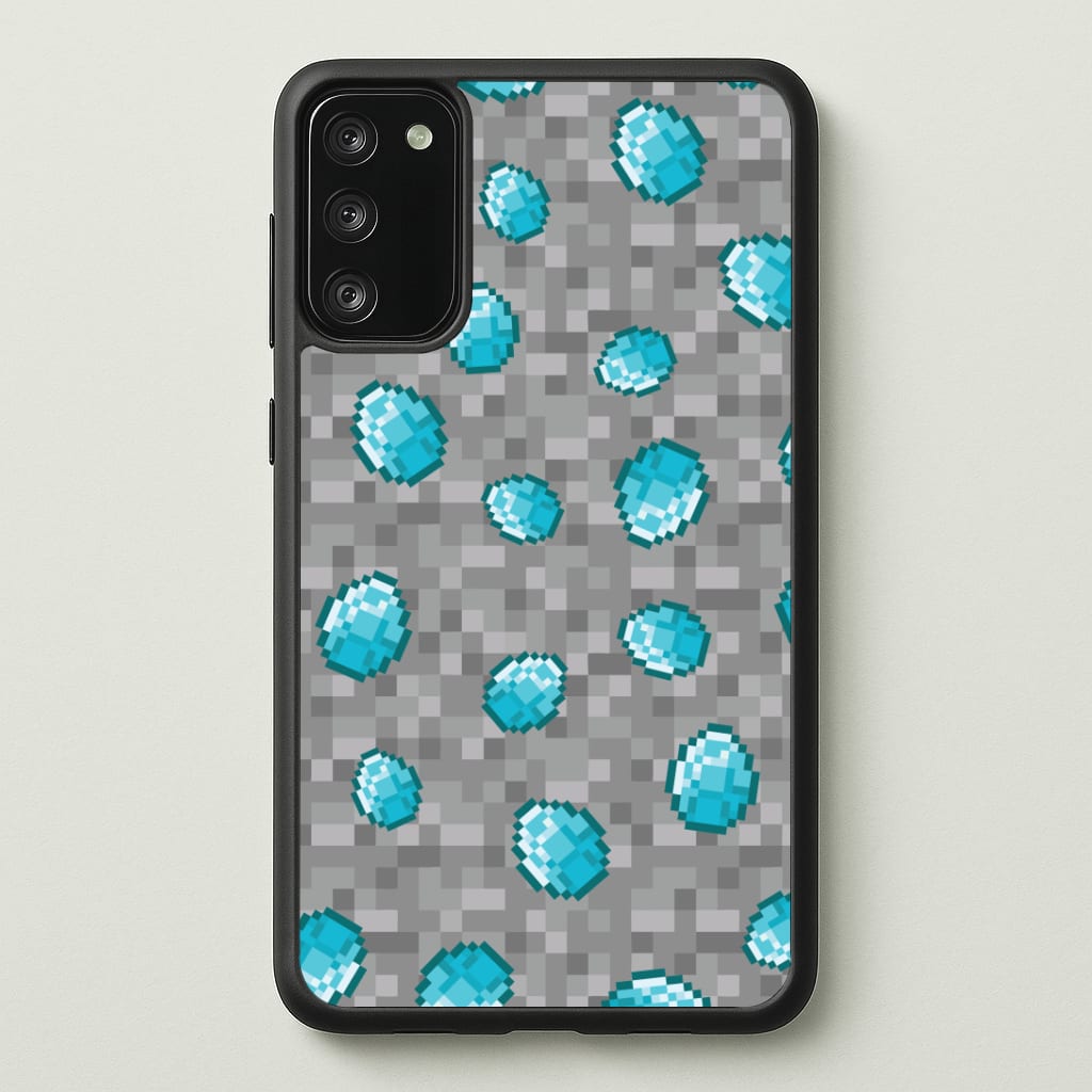 Diamond Pattern Phone Case - Galaxy S20FE / Standard