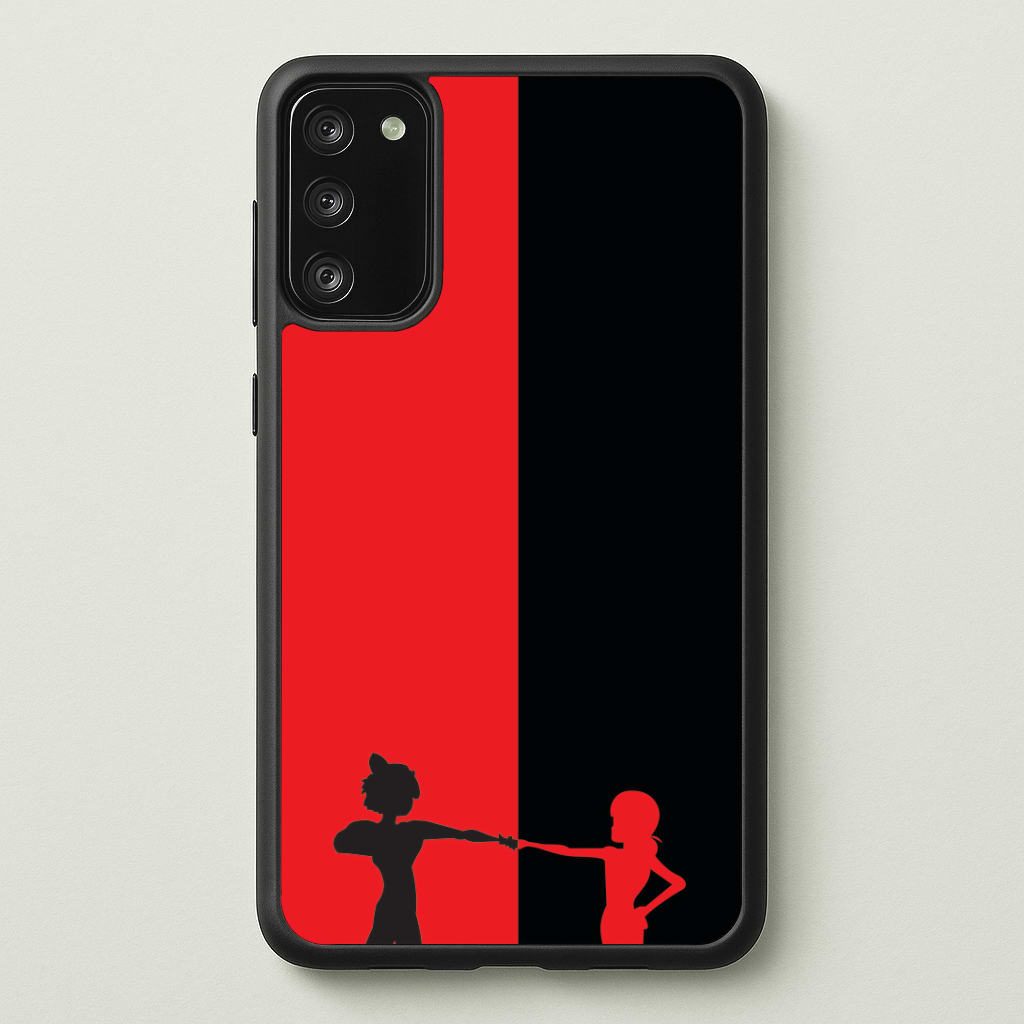 Red And Black Phone Case - Galaxy S20FE / Standard