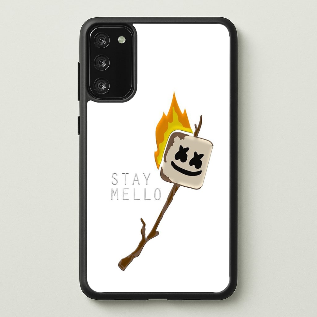Stay Mello White Helmet DJw - White Helmet DJ Phone Case - Galaxy S20FE / Standard