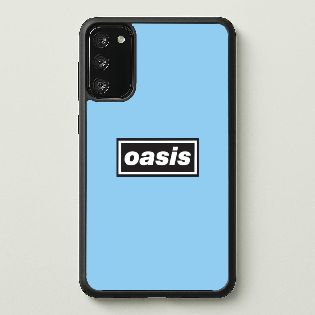 Band Name Blue Phone Case - Galaxy S20FE / Standard