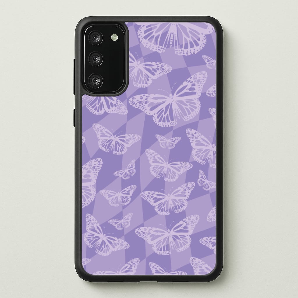 Abstract Butterflies Pattern Phone Case - Galaxy S20FE / Standard