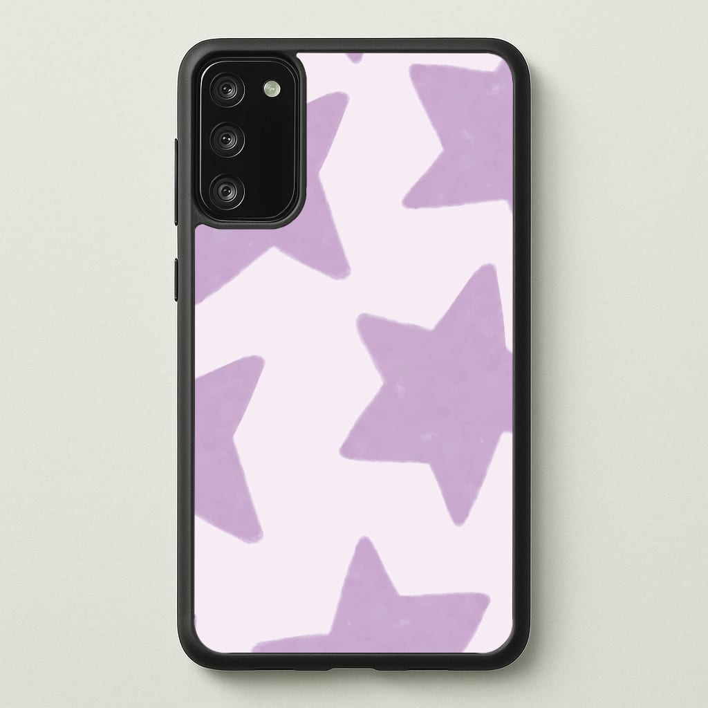 Lilac Stars Phone Case