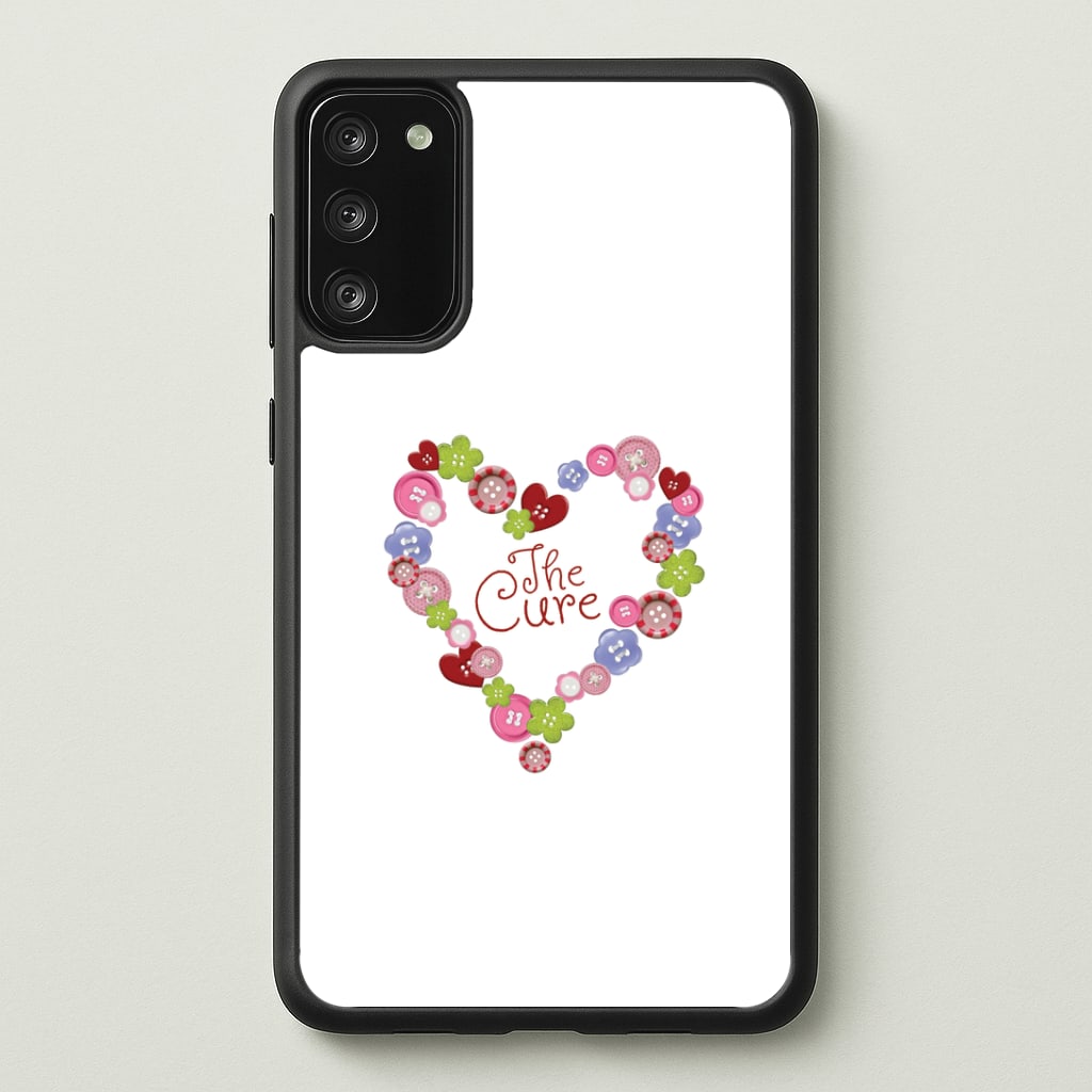Button Heart Phone Case - Galaxy S20FE / Standard