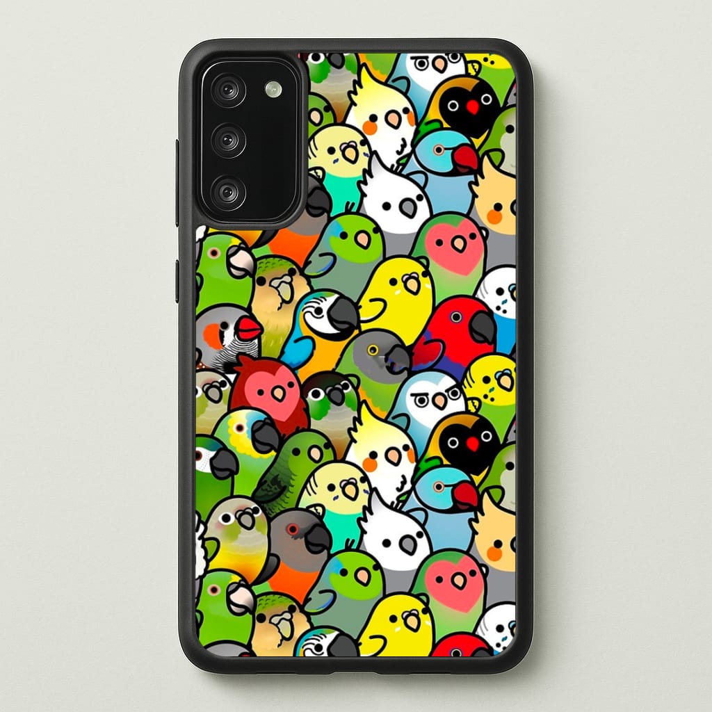 Everybirdy Pattern Phone Case - Galaxy S20FE / Standard