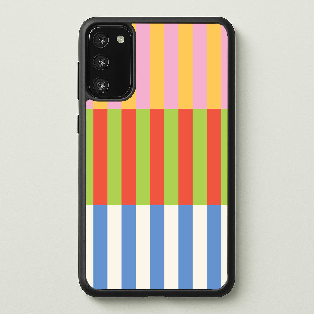 Colourful Stripes Pattern Phone Case - Galaxy S20FE / Standard