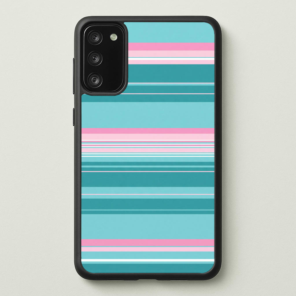 Candy Stripe Blush Phone Case