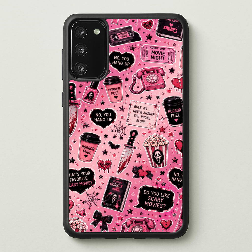Horror Movie Pink Pattern Phone Case