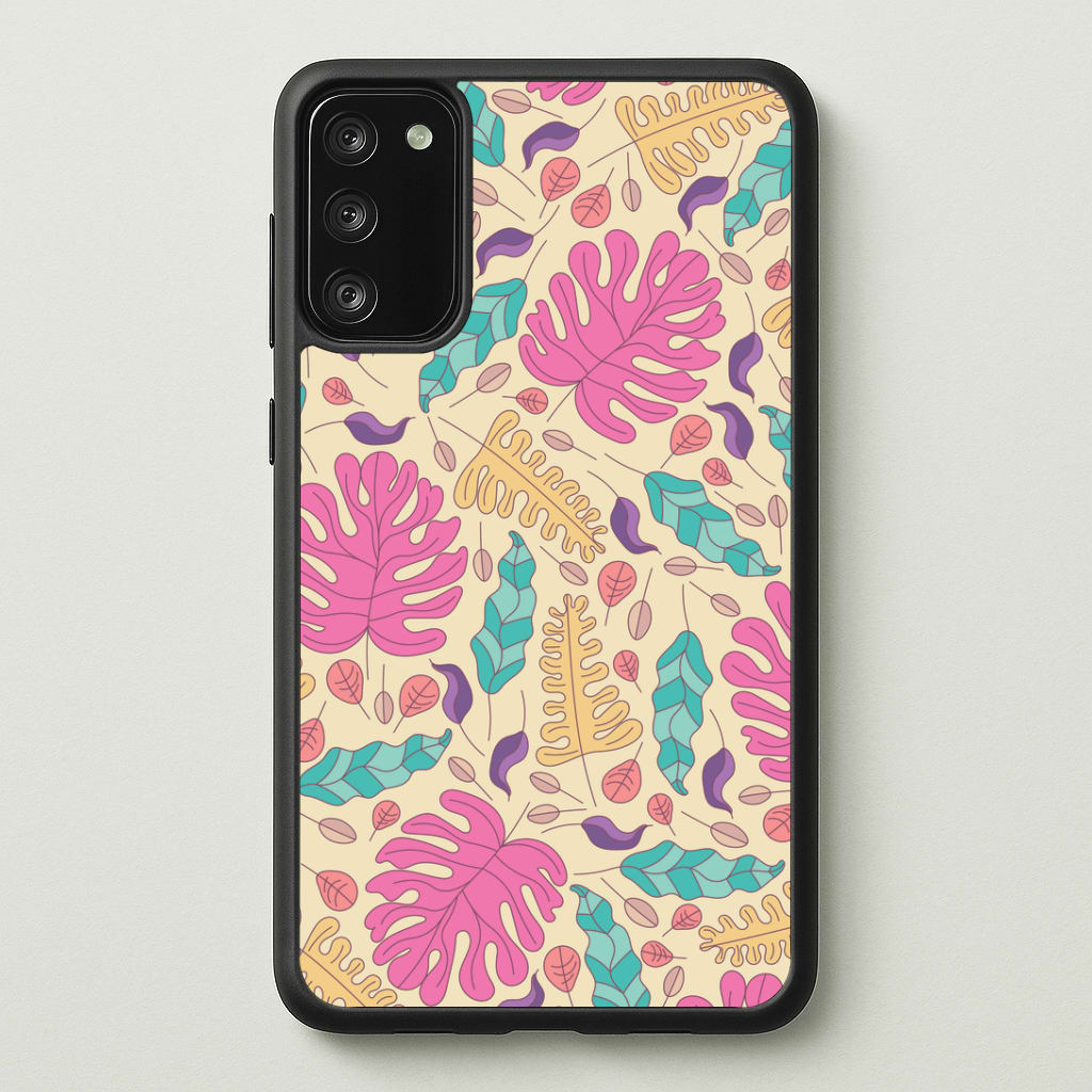 Multi Coloured Leaves - Foliage Phone Case - Galaxy S20FE / Standard