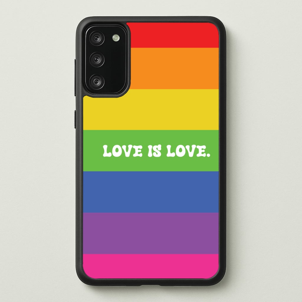 Love Is Love - Pride Phone Case - Galaxy S20FE / Standard
