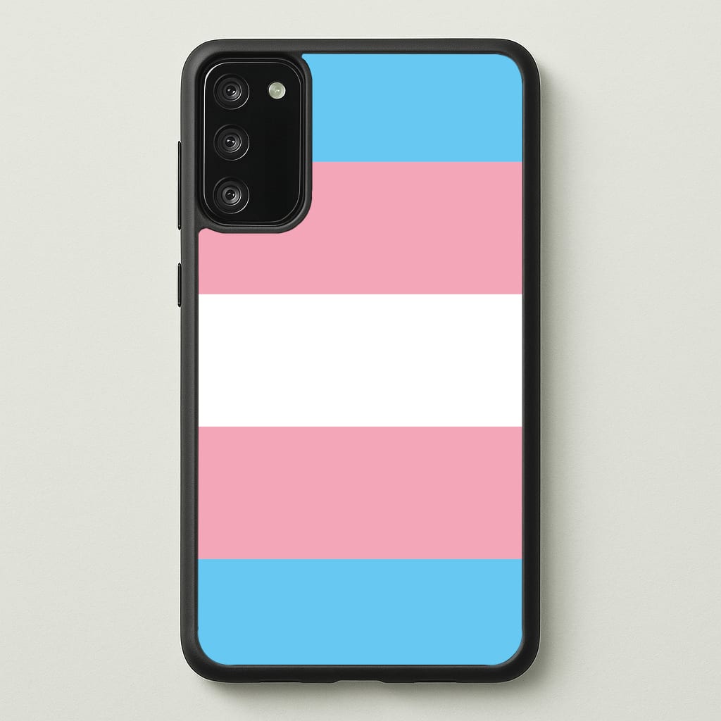 Trans Flag - Pride Phone Case - Galaxy S20FE / Standard