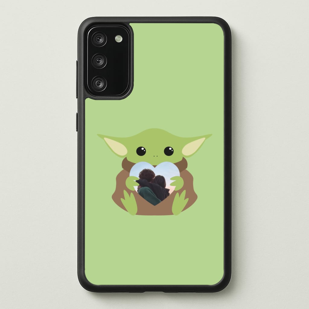 Baby Yoda - Personalised Couples Phone Case - Galaxy S20FE / Standard
