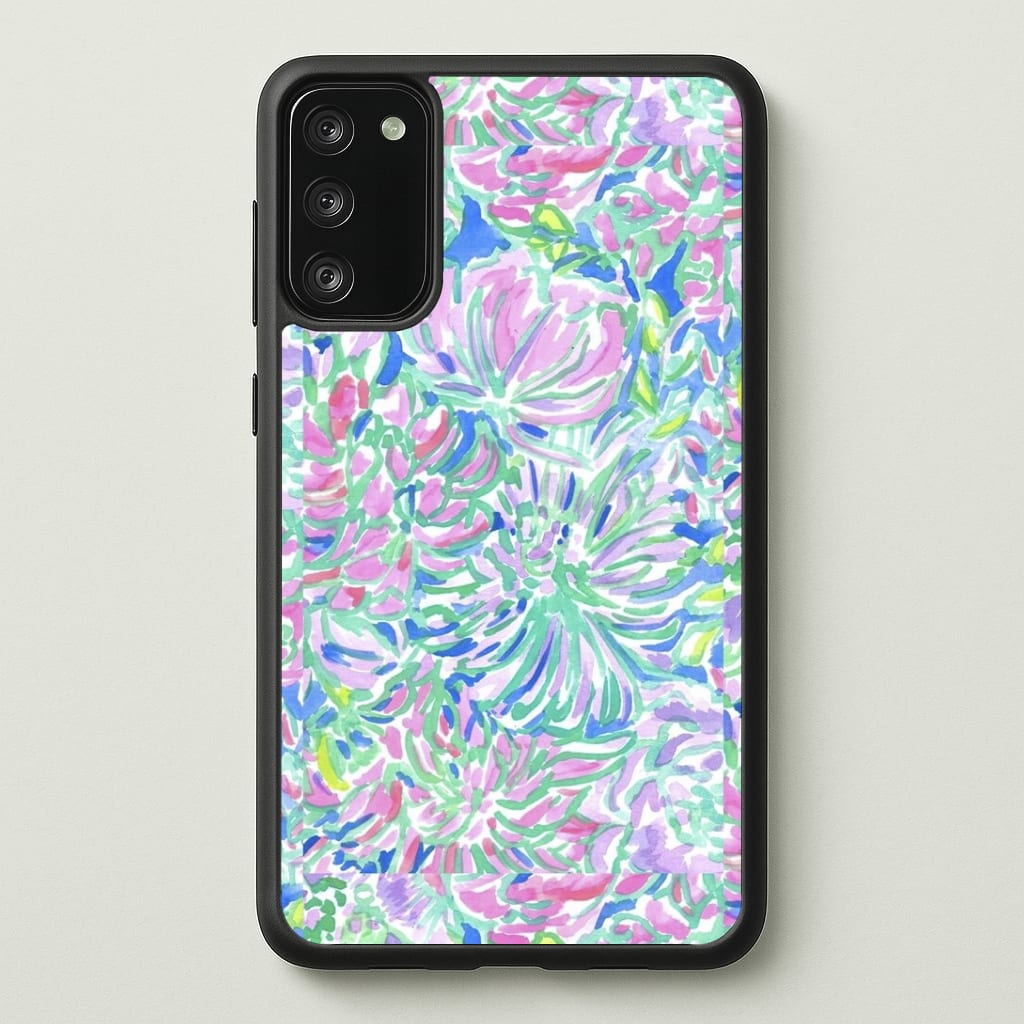 Colourful Floral Painting Phone Case - Galaxy S20FE / Standard