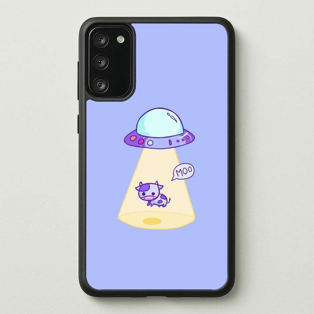 Cow Abduction Phone Case - Galaxy S20FE / Standard