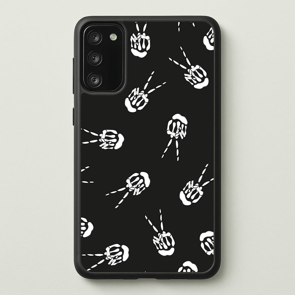Skeleton Fingers - Halloween Phone Case - Galaxy S20FE / Standard