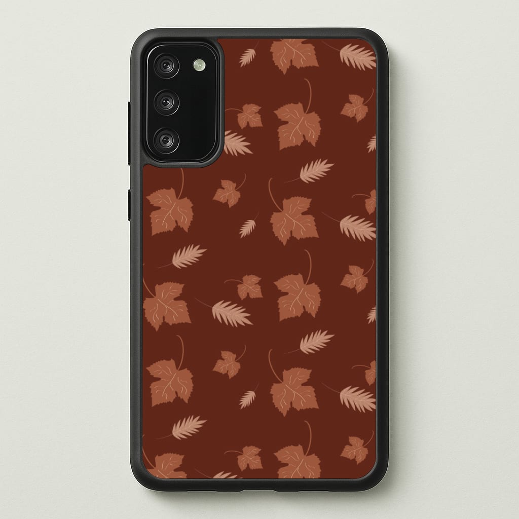 Autumn Leaf Patterns Phone Case - Galaxy S20FE / Standard