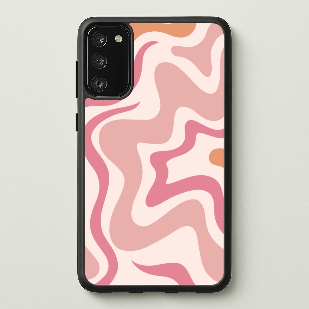 Pink Waves Phone Case - Galaxy S20FE / Standard