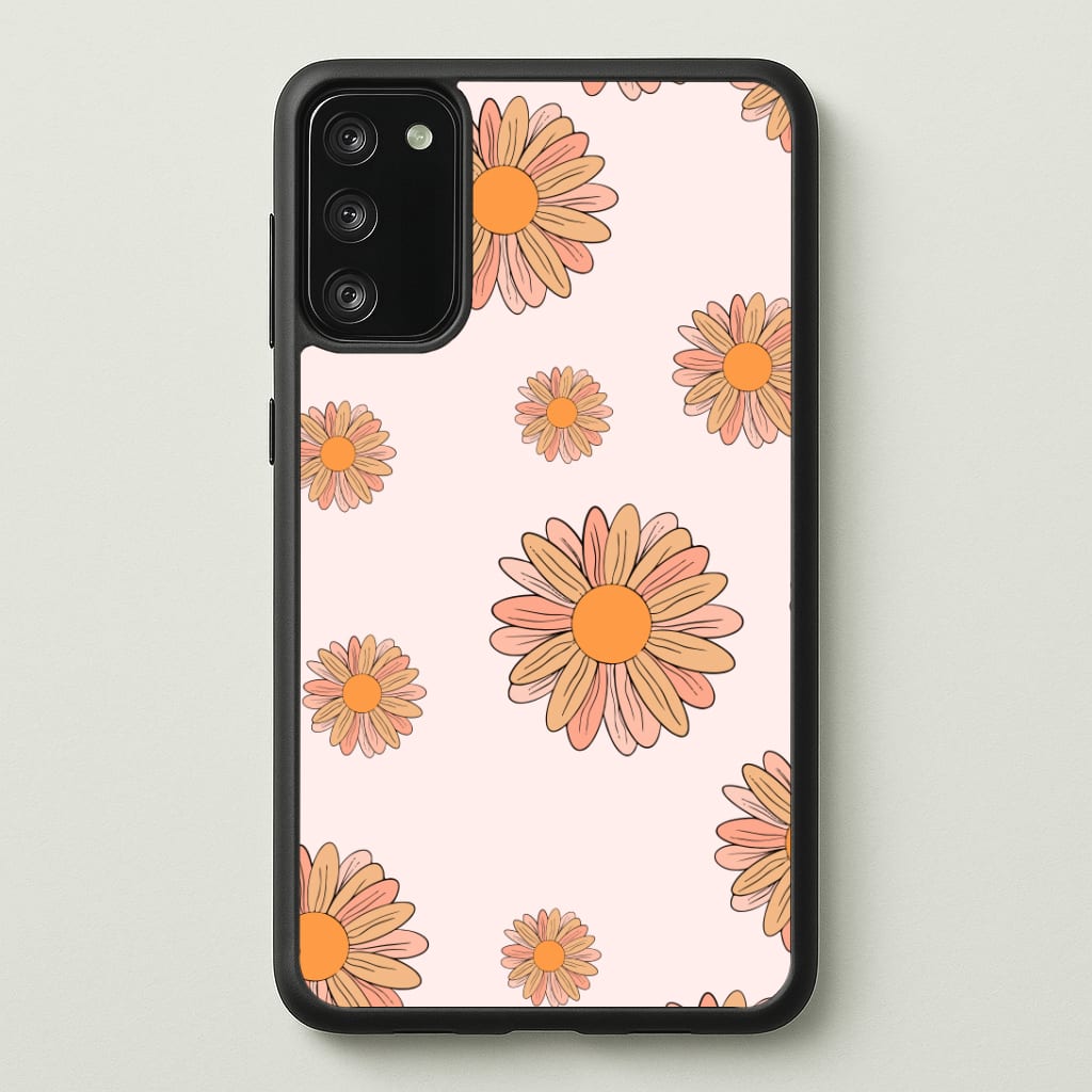 Peach Daisy Phone Case - Galaxy S20FE / Standard