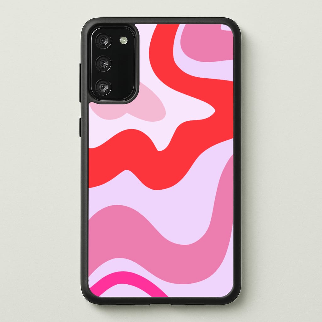 Purple & Pink Abstract Phone Case - Galaxy S20FE / Standard
