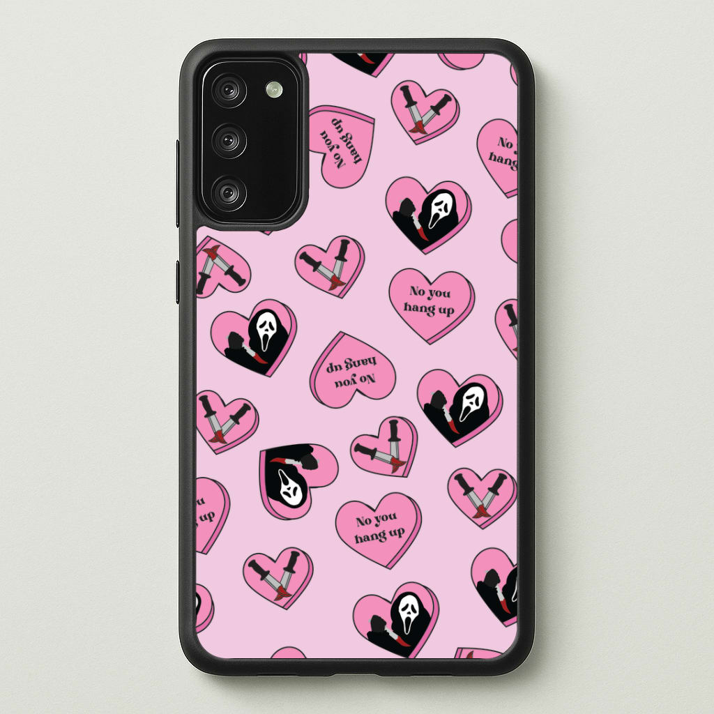 No You Hang Up Love Hearts Phone Case - Galaxy S20FE / Standard