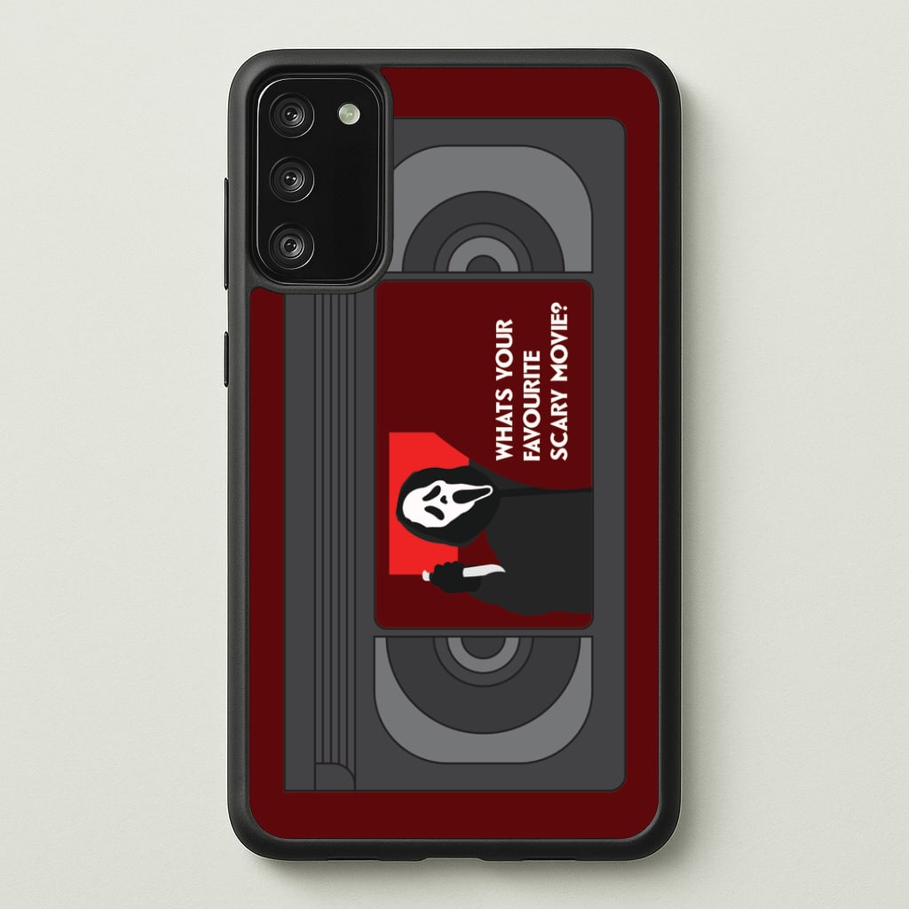Horror Movie 7 VHS Tape Phone Case - Galaxy S20FE / Standard
