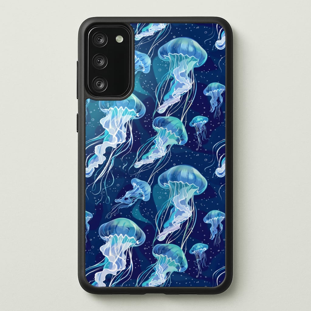 Glowing Jellyfish Drift Phone Case