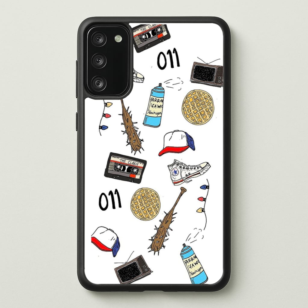 Stranger Drawings Phone Case - Galaxy S20FE / Standard